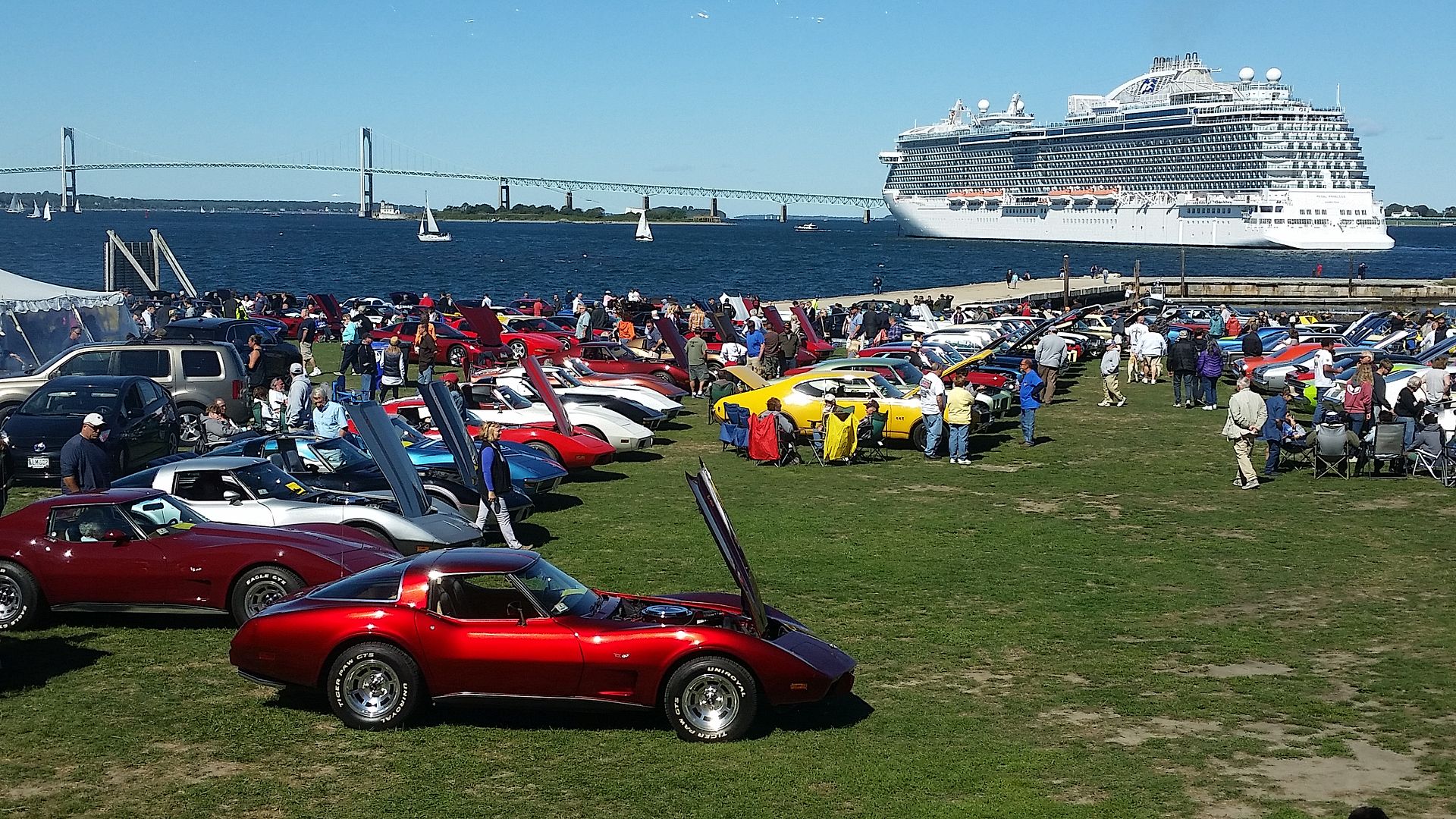 Car show pics... Newport, RI CorvetteForum Chevrolet Corvette Forum