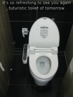 Korean class 101 bidet toilet bathroom