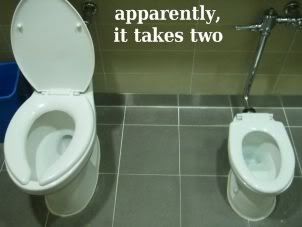 Two toilets korea bathroom restroom