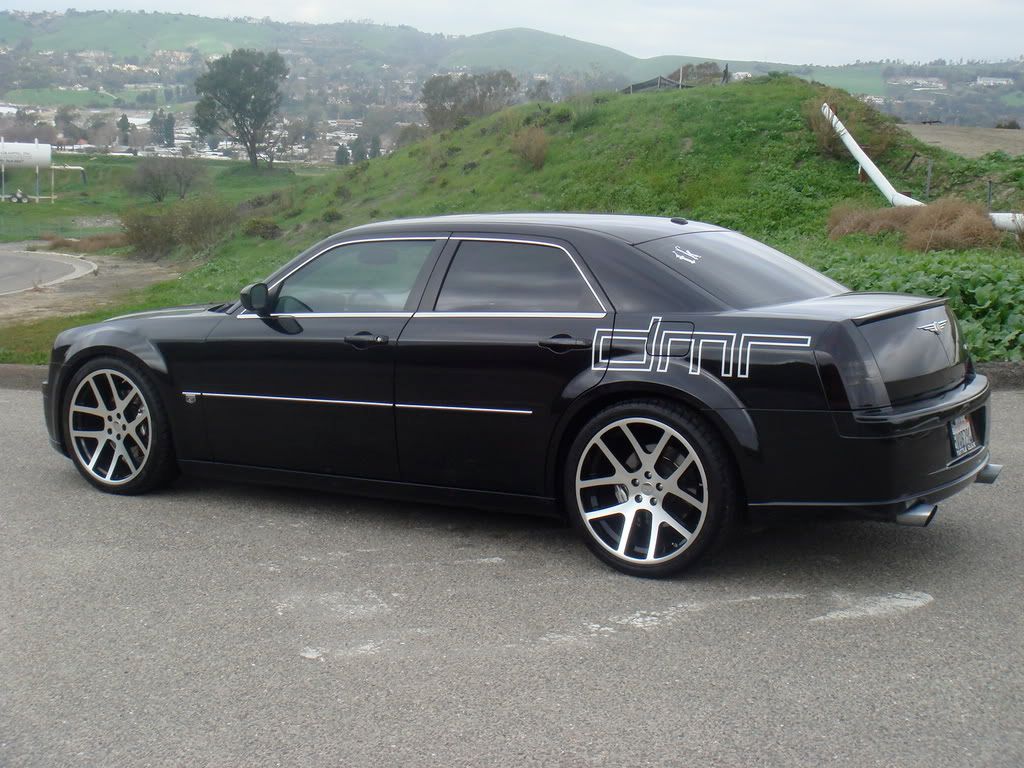 Chrysler 300c srt8 replica rims #2