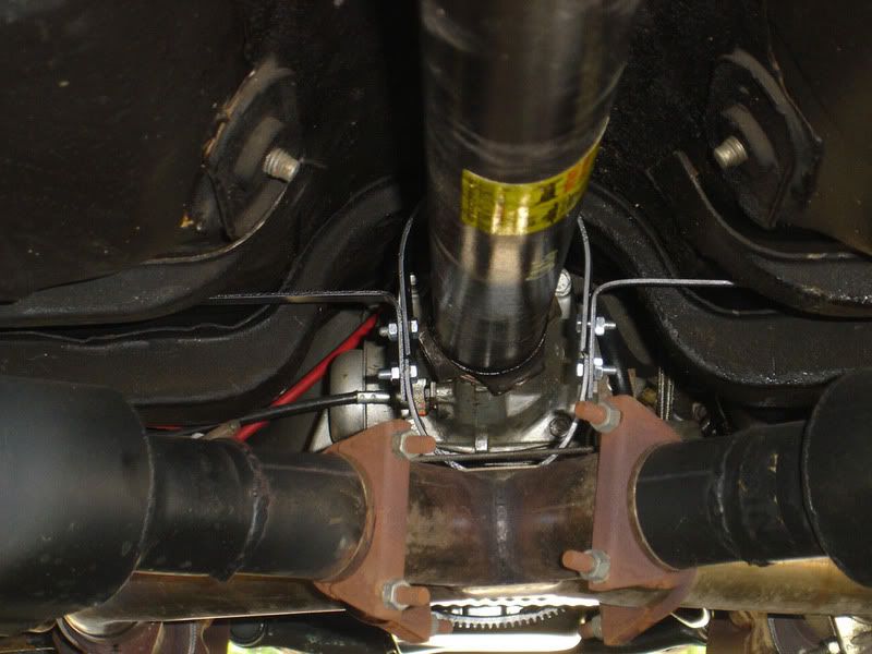 Driveshaft safety loop pictures/ideas for all Novas! Chevy Nova Forum