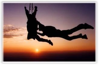 Skydiving at Sunset...my plan for the next bday yrs to come!! Pictures, Images and Photos