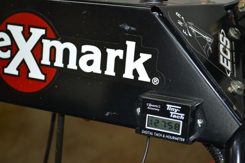 Hour meter for Exmark Turf Tracer? Lawn Care Forum