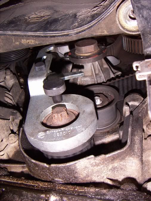 How2 V6 cambelt change using locking kit; step by step with pictures