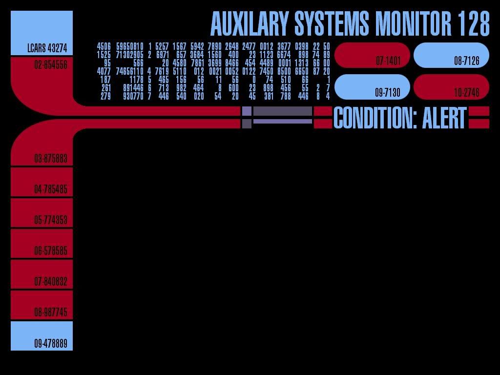 LCARS Red Alert Photo by bigsatan666 Photobucket