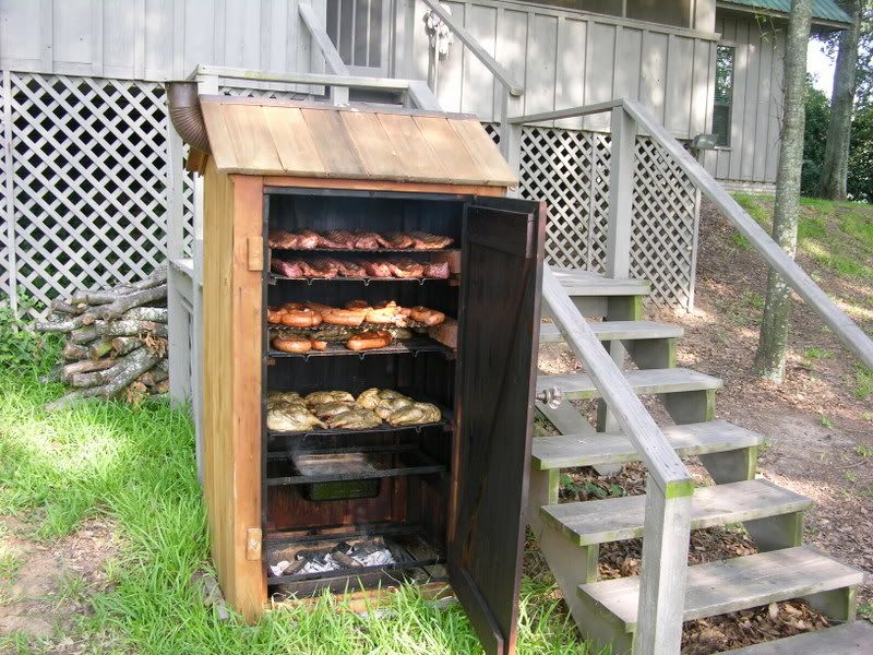 wooden smoker