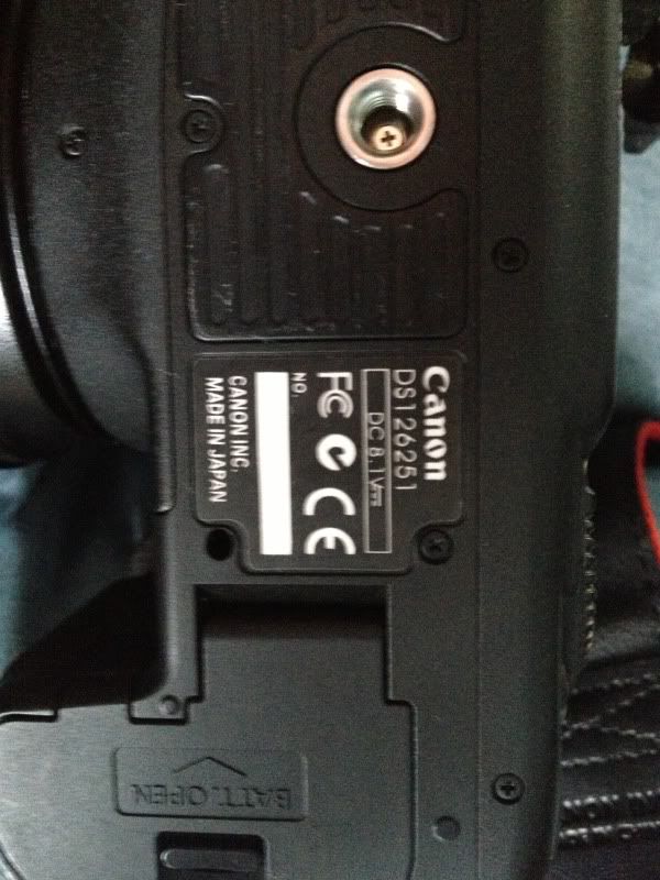 canon 5d mark ii serial number check