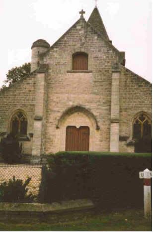 26th Division Memorial Chapel at Belleau, France