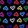 colourful hearts Pictures, Images and Photos