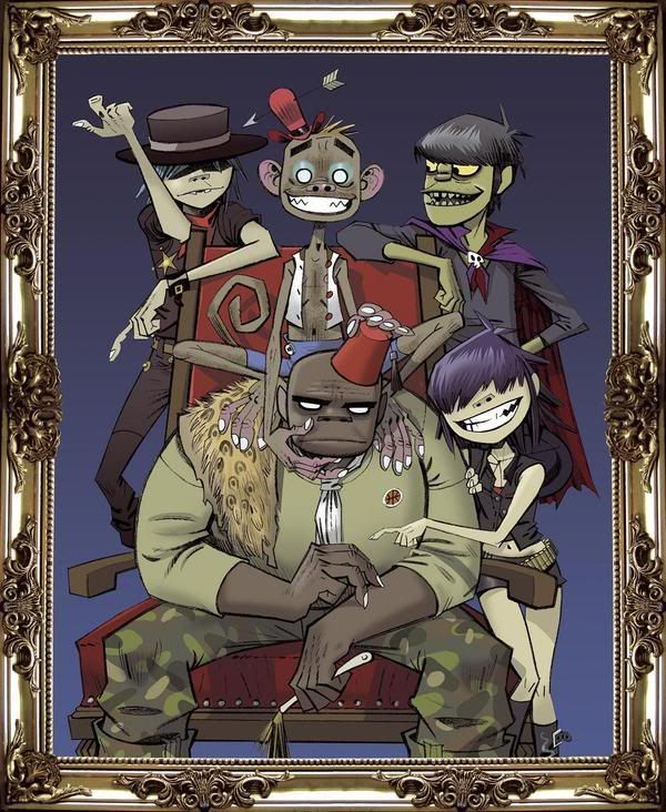 gorillaz family portrait