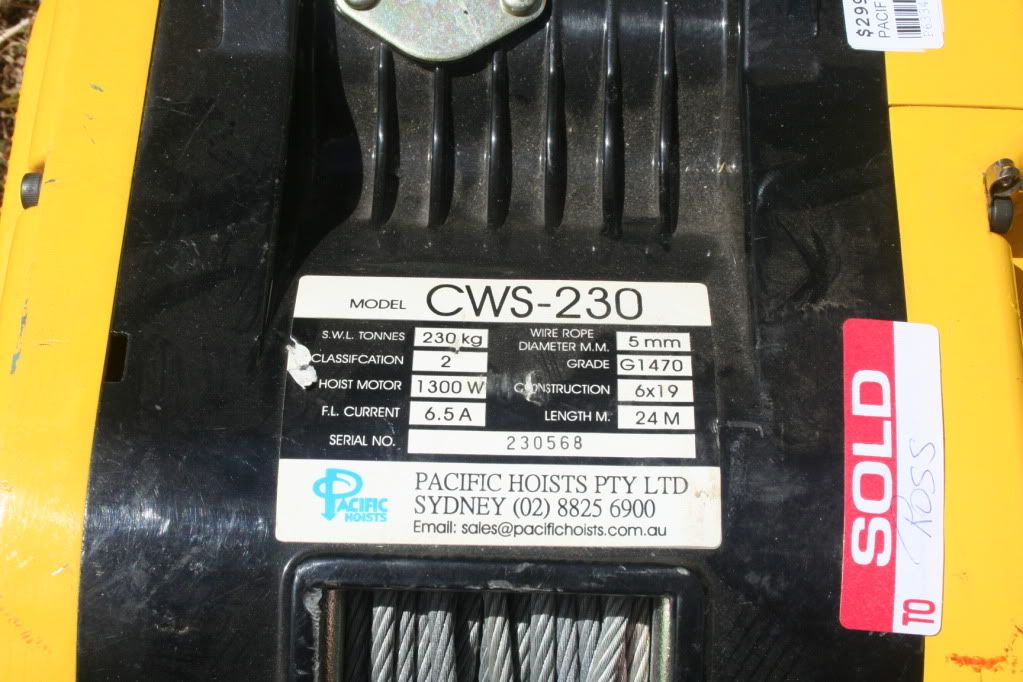 Tiny 240V Washing Machine, 240V winch Classic Caravans