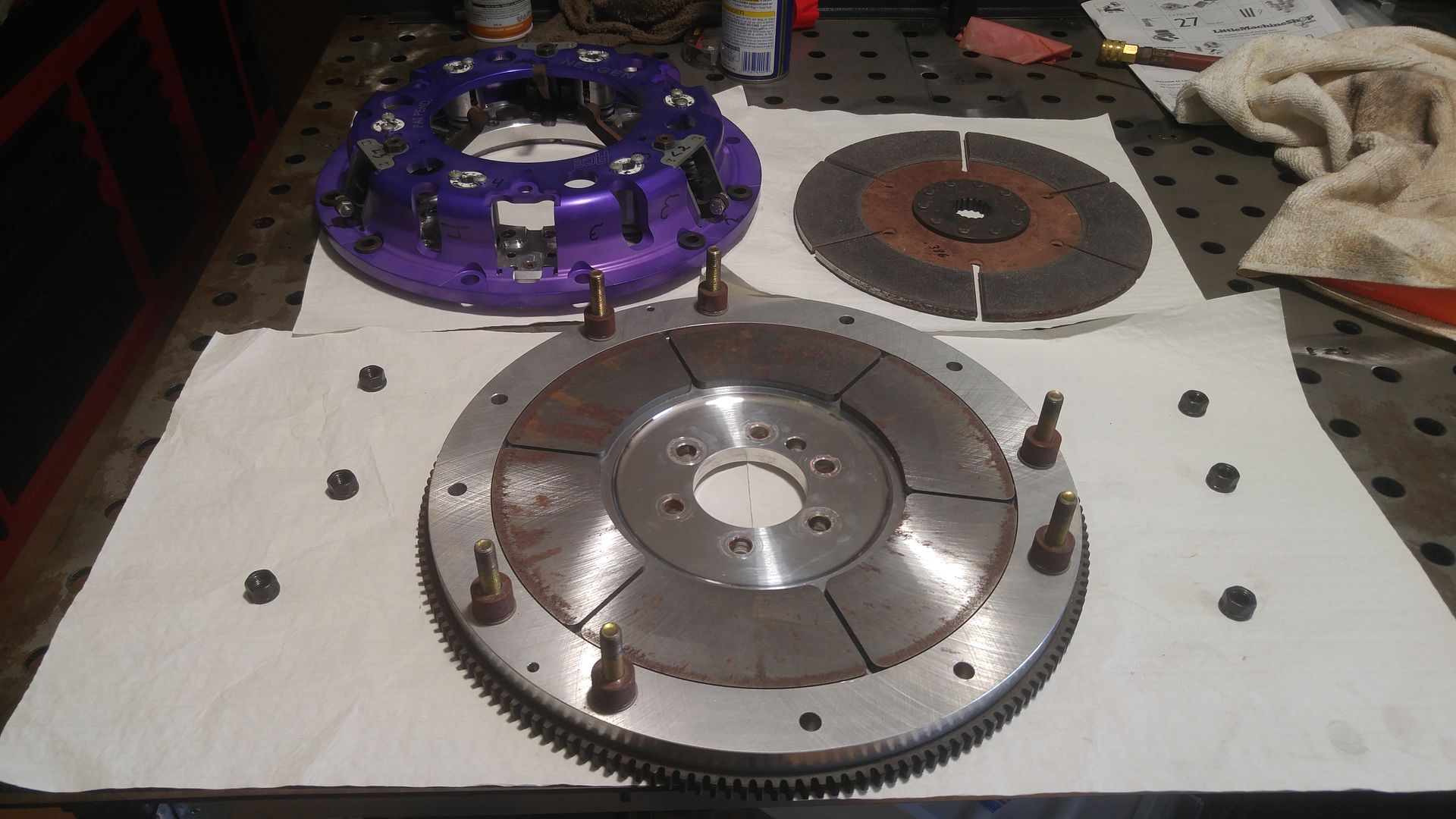 Resurfacing a flywheel The HobbyMachinist