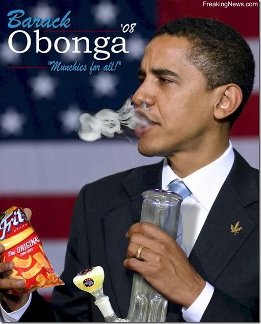 Obama Smoking Pictures, Images and Photos