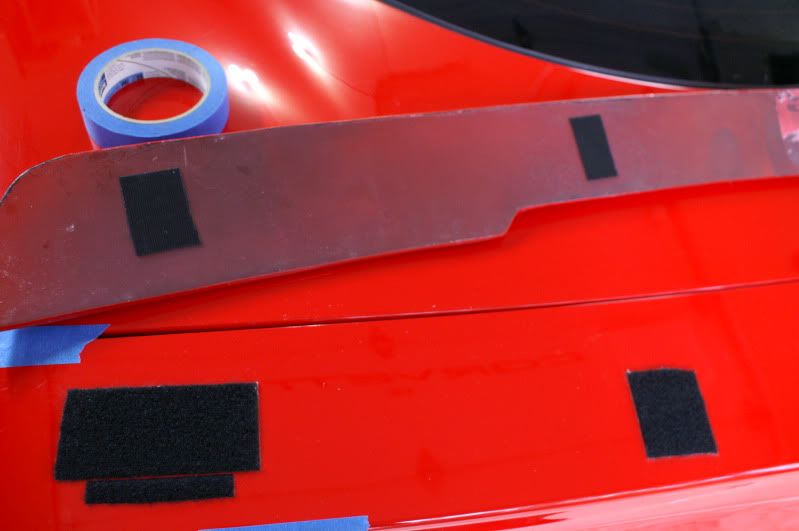 How to install a ZR style spoiler without drilling holes in your rear