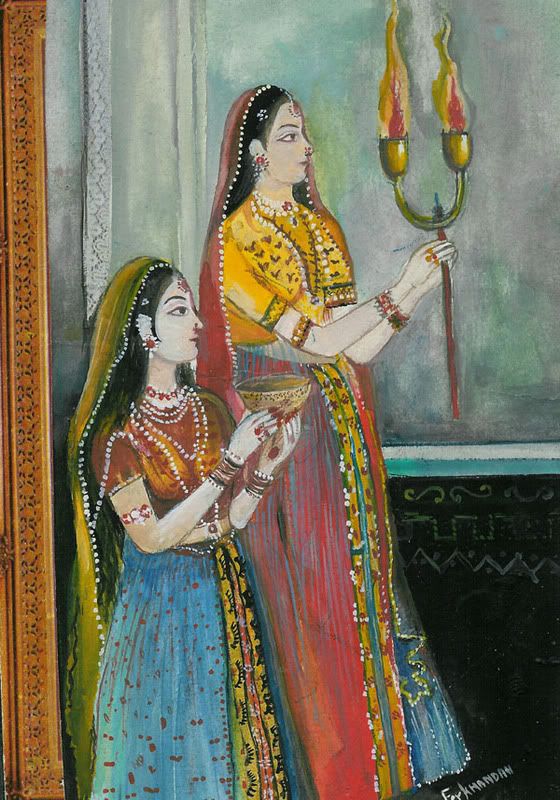 mughal paintings similitude