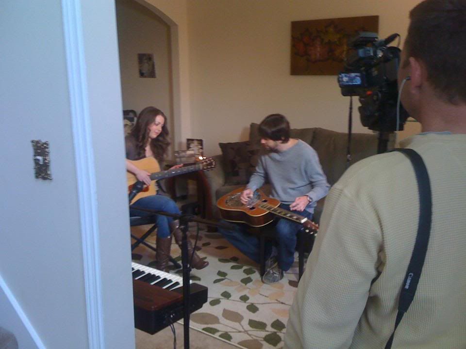 Ashley Robertson - Woman in the White Dress - Josh Matheny, dobro dude - EPK for upcoming album