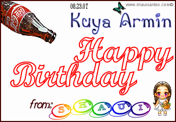 Happy Birthday Kuya Armin