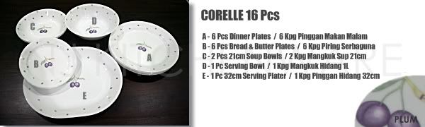 corelle plum