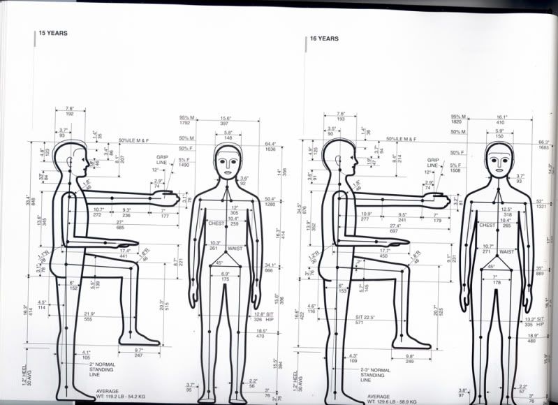 Anthropometric Data Adults