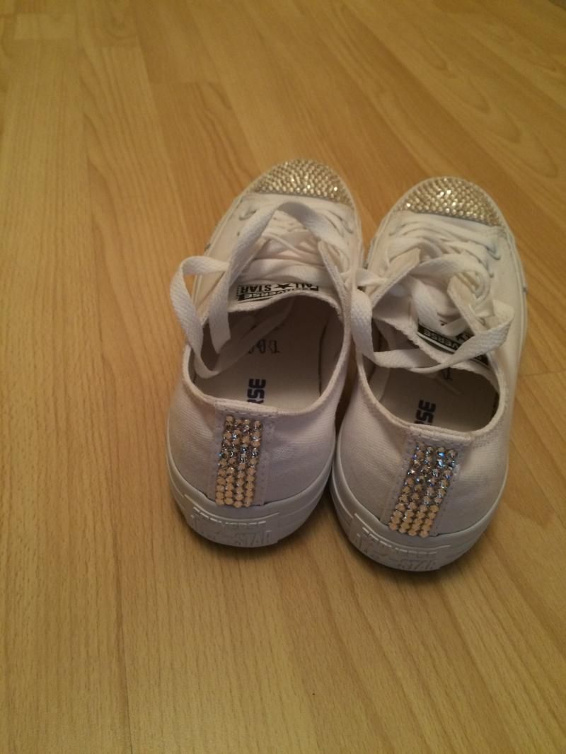 diy bridal converse