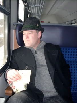 Chillen on the train to Munich
