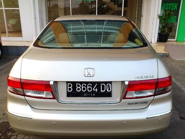 Jual BU Honda New Accord 2006 VTI, Service Record, Manual Book, Rapih