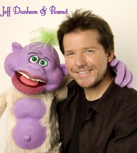 jeff dunham peanut pictures. jeff dunham wife and kids. to
