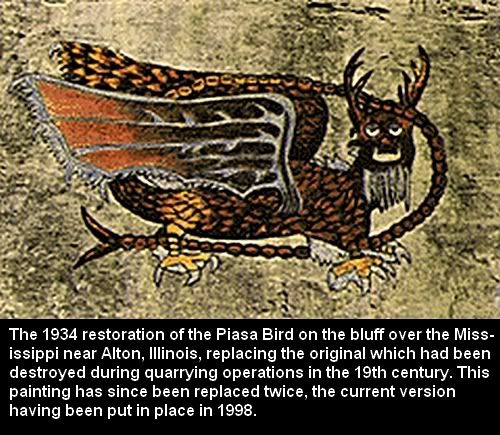 Albums 102+ Wallpaper Piasa Bird Mural At Piasa Park Alton Photos ...