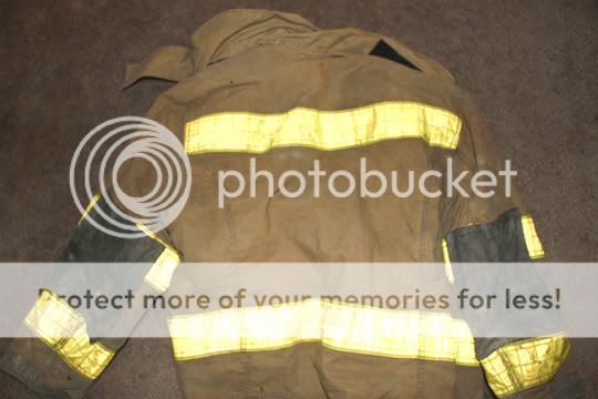 Fireman Turnout Bunker Gear FIREFIGHTER Jacket USED  