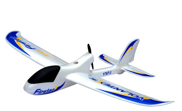 Firstar 2.4G RC 3CH Beginner Airplane FPV Glider R/C First Trainer ...
