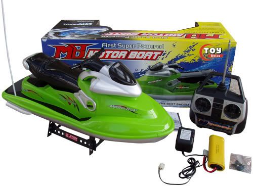 RC Jet Ski R C Motor Boat EP Watercraft Speed SHIP Radio Control 