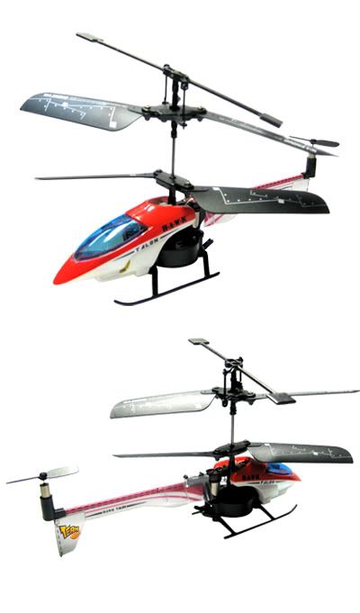 Hawk Talon 3CH Durable Mini Helicopter RC Infrared Control Lipo Chopper