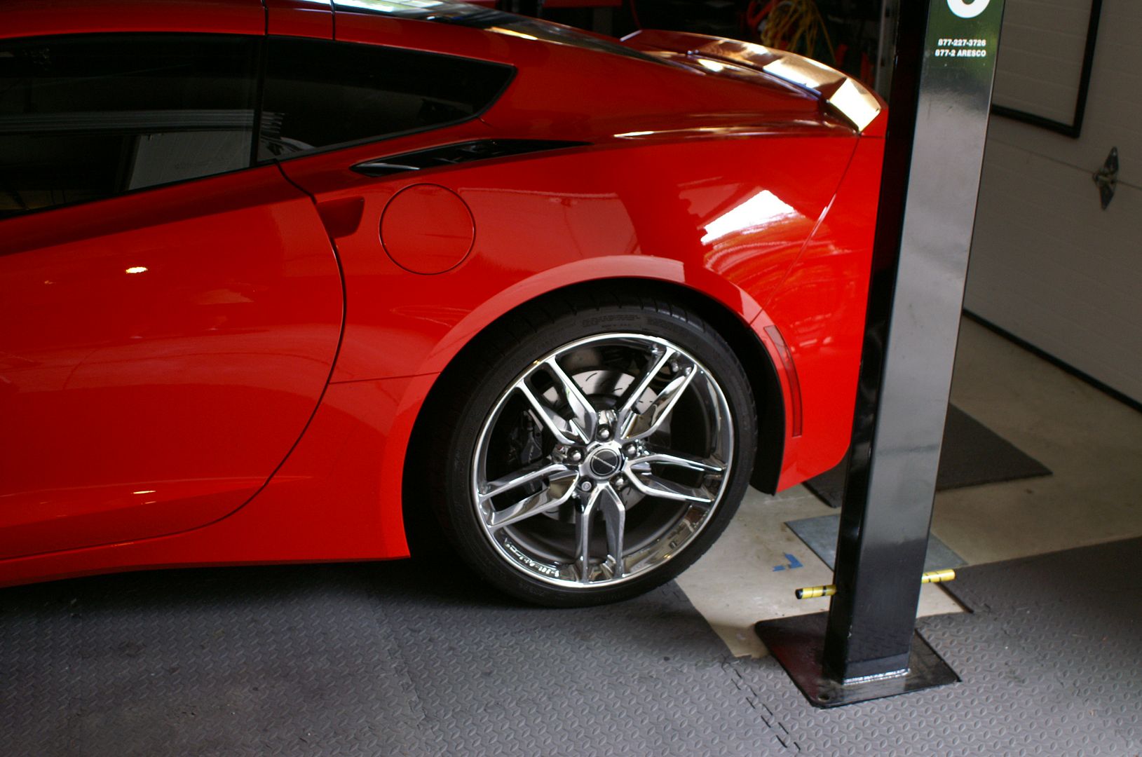 Wheel bands to prevent curb rash on those expensive chrome wheels ...