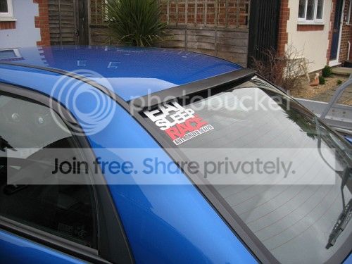 For 02 07 Subaru Impreza Wrx Sti Oe Style Rear Window Roof Spoiler Glossy Black Ebay