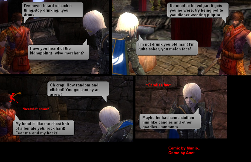 [PokeCommunity.com] Guild Wars Webcomic
